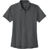 Custom Port Authority Womens Wearever Performance Pique Polo StormGrey