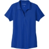 Custom Port Authority Womens EZPerformance Pique Polo. True Royal Blue