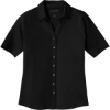 Custom Port Authority Womens City Stretch Top. Black