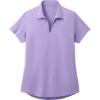 Custom Port Authority Womens City Stretch Polo Bright Lavender Purple