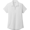 Custom Port Authority Womens City Stretch Polo White