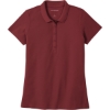 Custom Port Authority Womens SuperPro React Polo. Burgundy Red