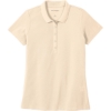 Custom Port Authority Womens SuperPro React Polo. Ecru