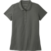 Custom Port Authority Womens SuperPro React Polo. StormGrey
