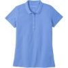Custom Port Authority Womens SuperPro React Polo. Ultramarine Blue