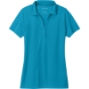 Custom Port Authority Womens C-FREE Performance Polo Parcel Blue