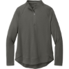 Custom Port Authority Womens C-FREE Cypress 1/4-Zip GreySteel
