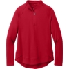 Custom Port Authority Womens C-FREE Cypress 1/4-Zip Rich Red