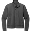 Custom Port Authority Womens C-FREE Double Knit Full-Zip Gray Steel Heather
