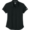 Custom New Era Womens Power Polo Black
