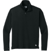 Custom New Era Womens Power 1/2-Zip Black