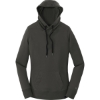 Custom New Era Womens French Terry Pullover Hoodie. Graphite