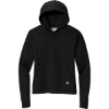 Custom New Era Womens Comeback Fleece Pullover Hoodie Black