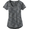 Custom OGIO Womens Verge Scoop Neck. Blacktop Space Dye