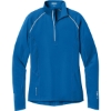 Custom OGIO Womens Nexus 1/4-Zip Pullover. Electric Blue