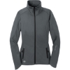 Custom OGIO Womens Crux Soft Shell. Gear Grey