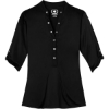 Custom OGIO - Crush Henley. Blacktop Black