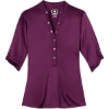 Custom OGIO - Crush Henley. Purple Luxe