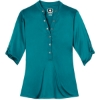 Custom OGIO - Crush Henley. Torque Teal Green