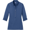 Custom OGIO Womens Gauge Polo. Blue Indigo