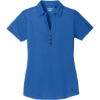 Custom OGIO Womens Onyx Polo. Electric Blue