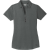 Custom OGIO Womens Onyx Polo. Petrol Grey