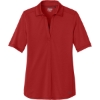 Custom OGIO Womens Metro Polo. Ripped Red