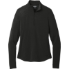 Custom OGIO Womens Motion 1/4-Zip Blacktop