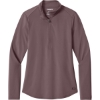 Custom OGIO Womens Regain 1/2-Zip Ashen Plum Purple