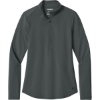 Custom OGIO Womens Regain 1/2-Zip TarmacGrey