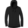 Custom OGIO Womens Luuma Pullover Fleece Hoodie. Blacktop Black