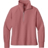 Custom OGIO Womens Luuma 1/2-Zip Desert Pink