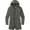 Custom OGIO Womens Flux Full-Zip Hoodie Tarmac Gray Heather