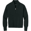 Custom OGIO Womens Transcend 1/4-Zip Blacktop