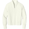 Custom OGIO Womens Transcend 1/4-Zip Opal White