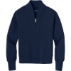 Custom OGIO Womens Transcend 1/4-Zip RiverBlNv