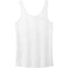 Custom Port & Co Womens Beach Wash Garment-Dyed Tank White