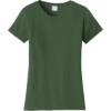 Custom Port & Co Womens Fan Favorite Tee. Olive