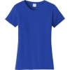 Custom Port & Co Womens Fan Favorite Tee. True Royal Blue