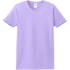Custom Port & Co Womens Essential Tee. Lavender Purple
