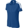 Custom Sport-Tek Womens Competitor United Polo True Royal Blue/White