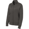 Custom Sport-Tek Womens Sport-Wick Fleece Full-Zip Jacket. Iron Grey