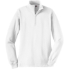 Custom Sport-Tek Womens 1/4-Zip Sweatshirt. White