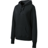 Custom Sport-Tek Womens Pullover Hooded Sweatshirt. Black