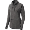 Custom Sport-Tek Womens Triumph Cowl Neck Pullover Dark Grey Hthr