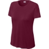 Custom Sport-Tek Womens PosiCharge Competitor Tee. Cardinal Red