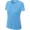 Custom Sport-Tek Womens PosiCharge Competitor Tee. Carolina Blue