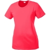 Custom Sport-Tek Womens PosiCharge Competitor Tee. Hot Coral