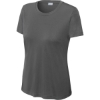 Custom Sport-Tek Womens PosiCharge Competitor Tee. Iron Grey
