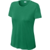 Custom Sport-Tek Womens PosiCharge Competitor Tee. Kelly Green